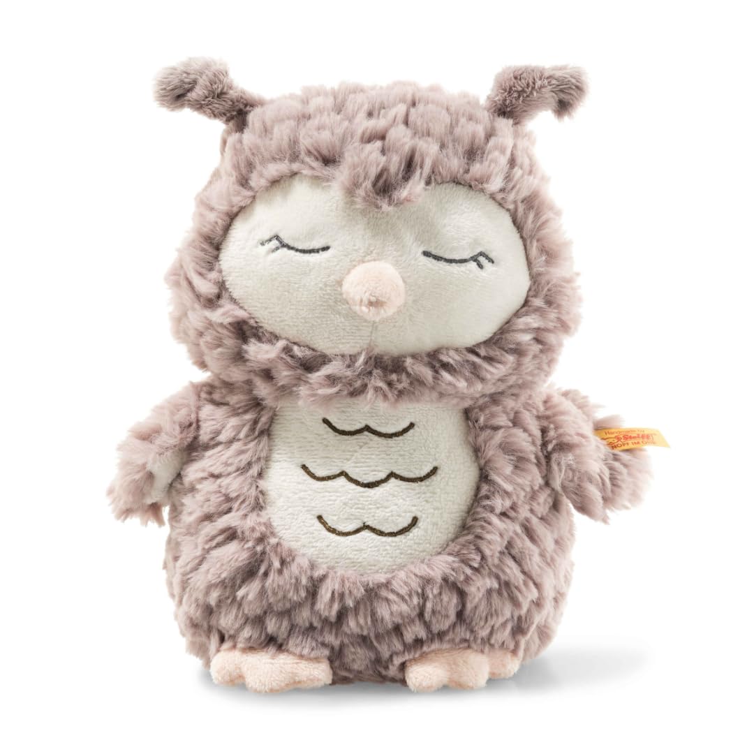 616SqHzTOOL Steiff Kuscheltier Ollie Eule, Süßes Stofftier, Jungen, Mädchen & Babys ab 0 Monaten, Friends, Plüschtier eige – Bild 1