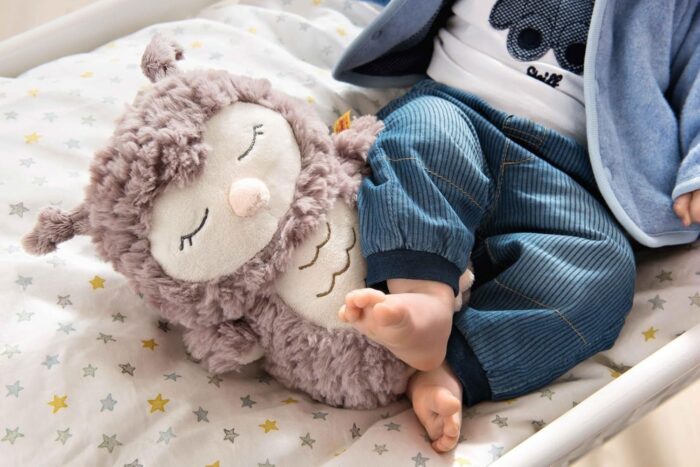 Steiff Kuscheltier Ollie Eule, Süßes Stofftier, Jungen, Mädchen & Babys ab 0 Monaten, Friends, Plüschtier eige – Bild 2